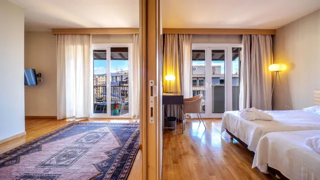 بنتهاوس بسرير مزدوج بإطلالة على المدينة مع أريكة، Astoria 3/8