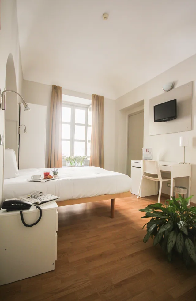 غرفة أساسية مفردة بسرير مزدوج، Hotel Astoria Torino 6/6
