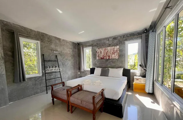 بنغل عائلي، Nithiporn Resort 3/8