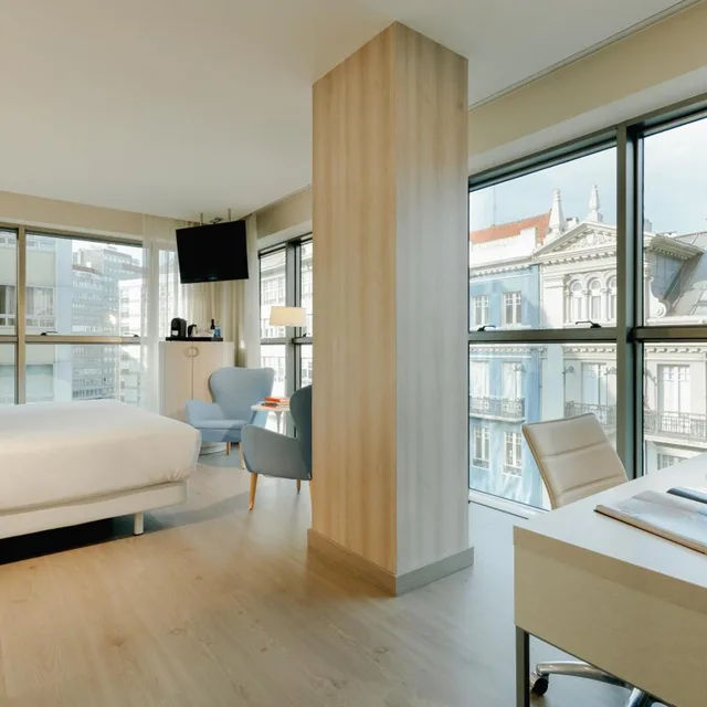 غرفة ديلوكس بسرير كينج، Hesperia A Coruna Centro 6/6