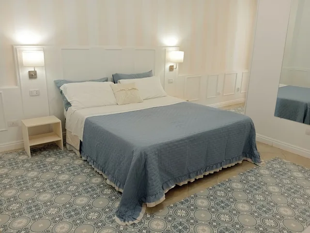 غرفة قياسية ثلاثية بسرير مزدوج وسرير فردي بشرفة في الطابق الأرضي، Bed And Breakfast Vigne Vecchie 2/9