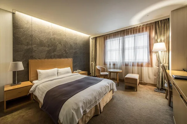 غرفة قياسية بسرير مزدوج، Shangria Beach Tourist Hotel 2/6