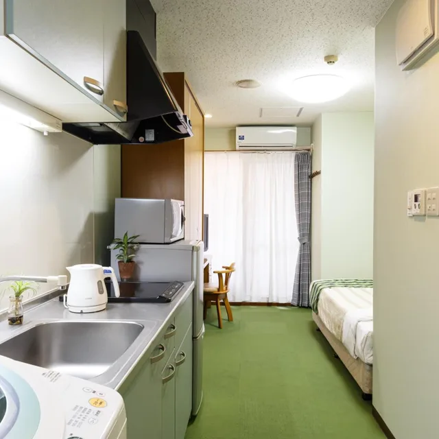 غرفة مفردة، Hotel Peaceland Kume 8/8