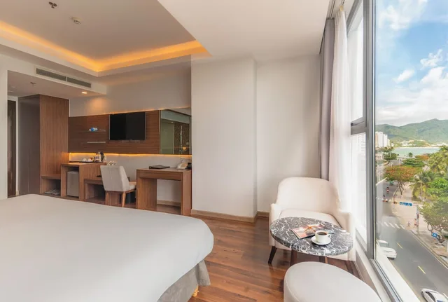 غرفة سوبيريور بسرير كوين بإطلالة على البحر، Navada Beach Hotel 2/6