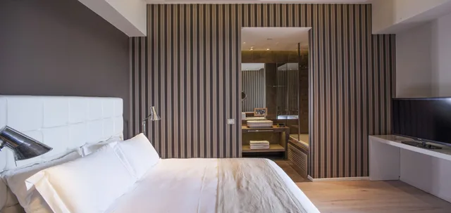 جناح بسرير كوين بإطلالة على البحر، Aqua Blu Boutique Hotel and Spa - Adults Only 3/7