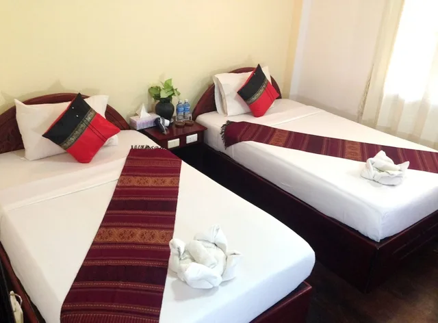 غرفة قياسية بسريرين منفصلين، Vangsavath Hotel 1/5