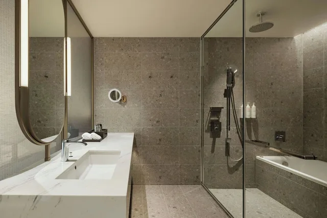 غرفة بسريرين مزدوجين بإطلالة، Nagasaki Marriott Hotel 3/3
