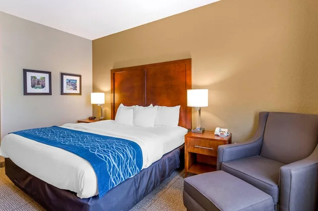 غرفة قياسية بسرير كينج، Comfort Inn & Suites Lynchburg Airport - University Area 6/10