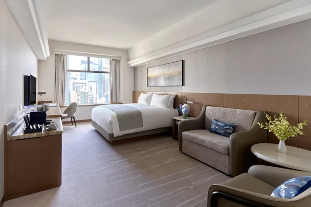 غرفة بريميوم بسرير مزدوج بإطلالة على المدينة، Hopewell Hotel 3/5