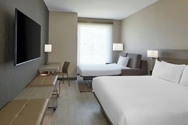 غرفة بسريرين كوين لذوي الإعاقة، Ac Hotel By Marriott Sacramento 2/8