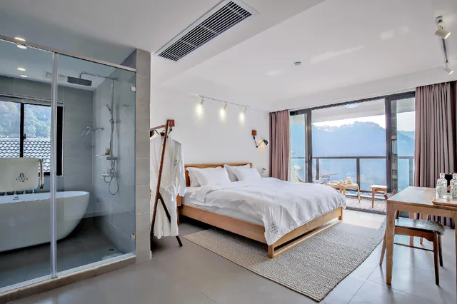 غرفة بريميير بإطلالة على الجبل، Hangzhou Sansu Hotel 2/2