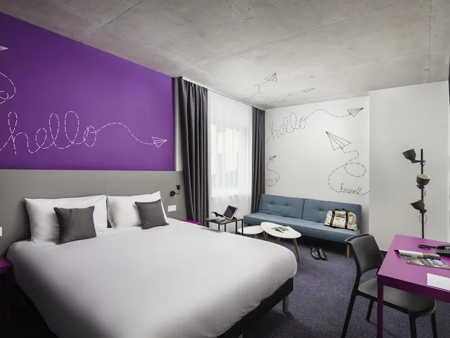 جناح جونيور بسرير مزدوج مع أريكة، Ibis Styles Budapest Airport 1/7