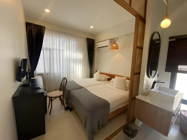 غرفة بريميير بسريرين، Yolo Bangkok Boutique Hotel 1/1