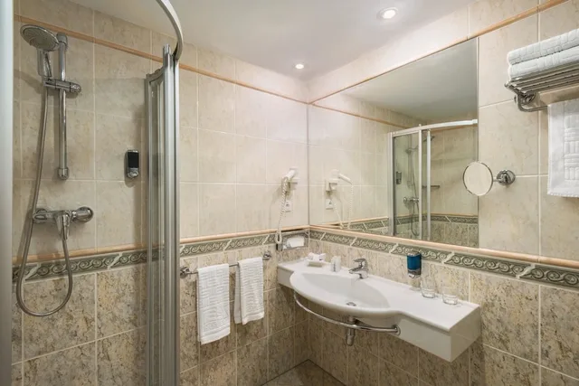 غرفة بزنس بسرير كينج، Ramada by Wyndham Prague City Centre 3/3