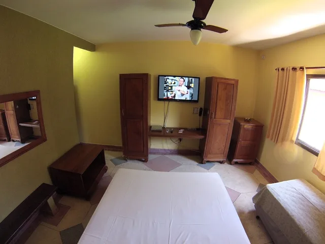 غرفة ديلوكس بسرير مزدوج، Hotel Pousada Dos Condes 2/3