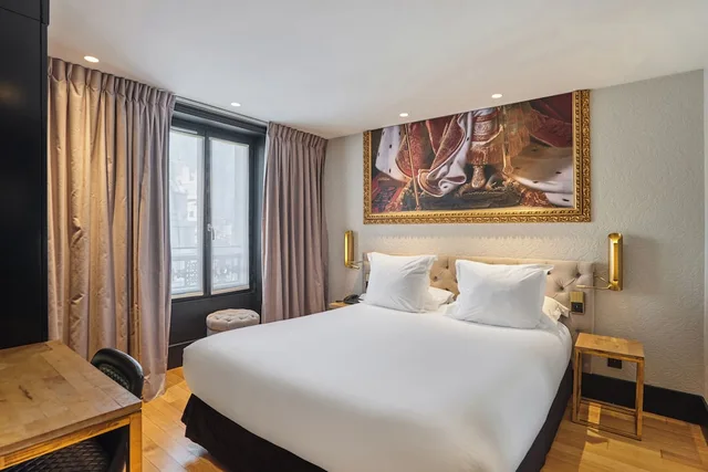 غرفة كلاسيكية بسرير مزدوج، Hotel Eiffel Petit Louvre 5/10
