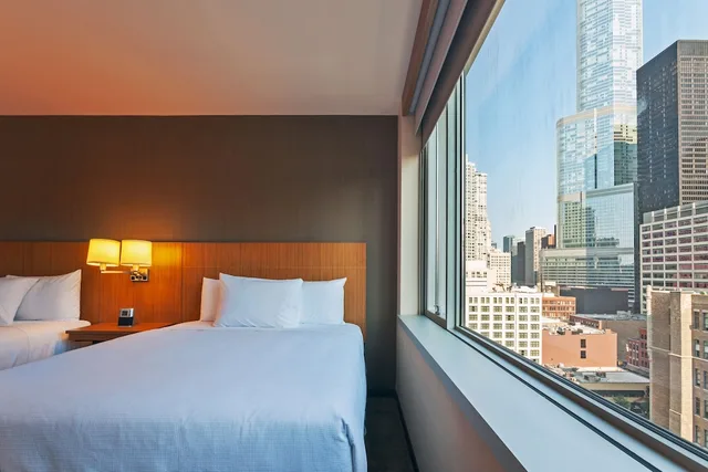 غرفة بسريرين كوين لذوي الإعاقة، Hyatt Place Chicago River North 1/3