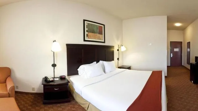 جناح بسرير كينج بمنطقة جلوس، Holiday Inn Express Hotel Suites Athens 1/7
