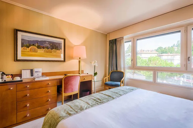 غرفة قياسية بسرير مزدوج، Royal Plaza Montreux Hotel 1/8