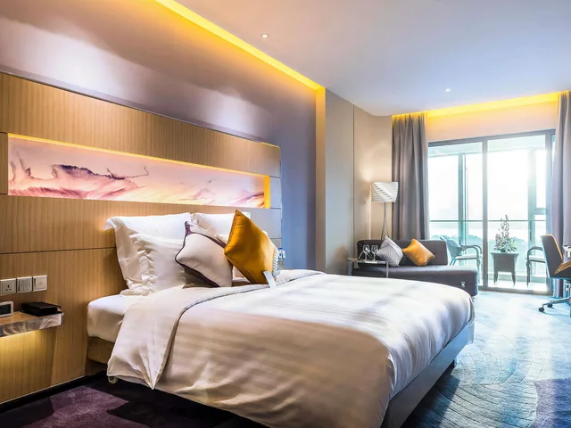 غرفة ديلوكس بسرير مزدوج، Novotel Suzhou Sip 1/4