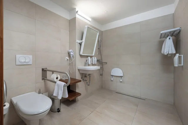 غرفة سوبيريور بسريرين منفصلين بإطلالة على البحر لذوي الإعاقة، Hotel Katarina 2/4