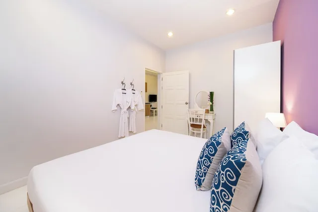 جناح بسرير كينج يُسمح فيها بالحيوانات الأليفة، Blu Marine Hua Hin Resort And Villas 1/2