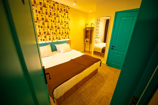غرفة قياسية بسرير مزدوج أو سريرين منفصلين، City Inn Tbilisi 4/8