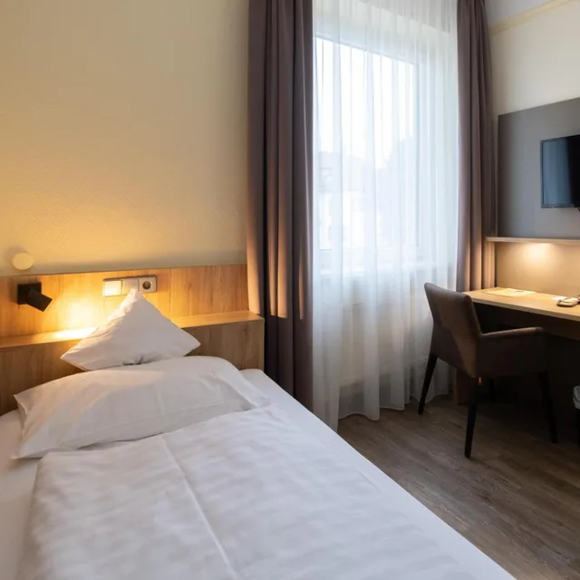 غرفة مفردة، Hotel Niedersaechsischer Hof 3/6