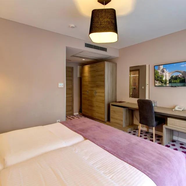 غرفة بسرير مزدوج بشرفة، Eden Hotel and Spa 9/10