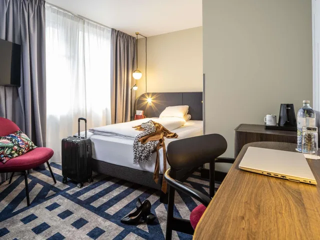 غرفة قياسية مفردة بإطلالة على الفناء، Mercure Wien City 4/6