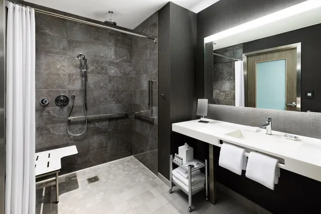 غرفة بسرير مزدوج لذوي الإعاقة، AC Hotel by Marriott Bethesda Downtown 5/5