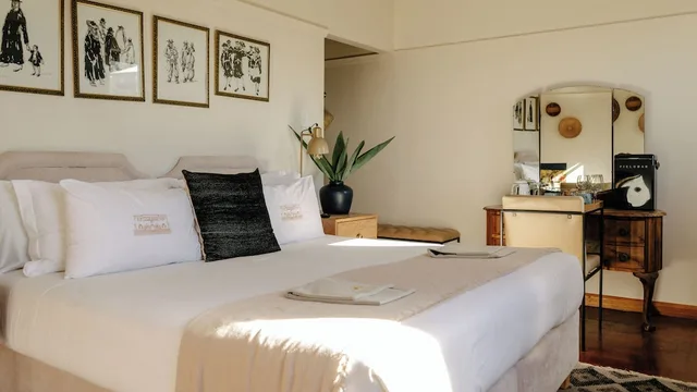 غرفة قياسية بسريرين منفصلين بإطلالة على الجبل، Sonnekus Guest House 3/3