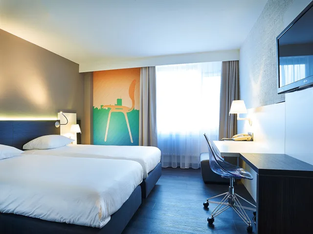 غرفة قياسية بسريرين منفصلين، Postillion Hotel Dordrecht 1/4