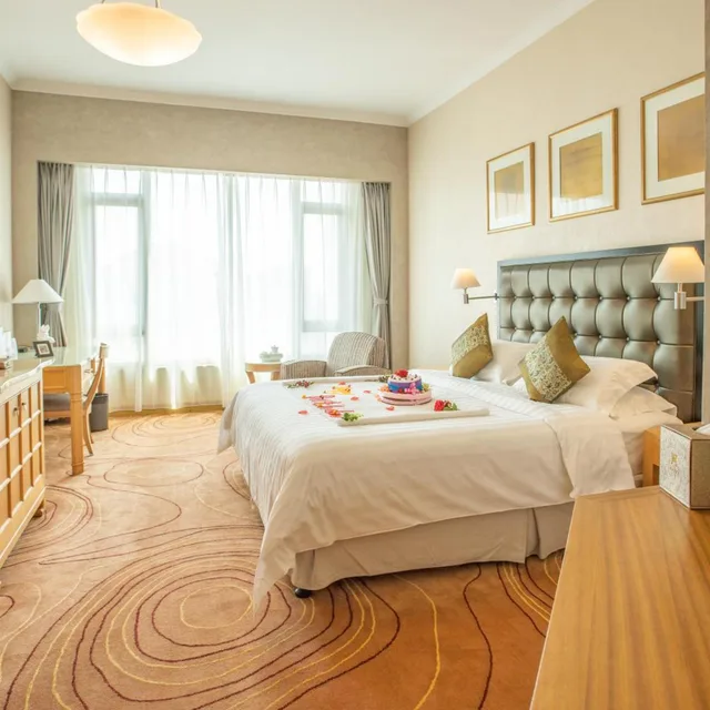 غرفة ديلوكس بسرير كوين، Shantou Junhua Haiyi Hotel 6/7
