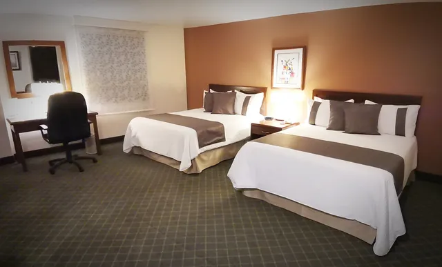 غرفة بسريرين مزدوجين، Hotel Mision Express Pachuca 2/3