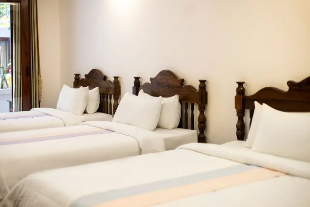 غرفة ديلوكس ثلاثية بثلاثة أسرّة، La Residence WatBo Hotel 10/10