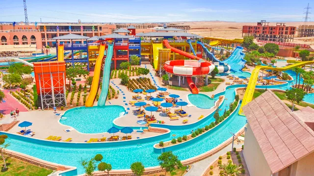 غرفة شهر العسل بسرير كينج، Pickalbatros Jungle Aqua Park - Neverland Hurghada 1/1
