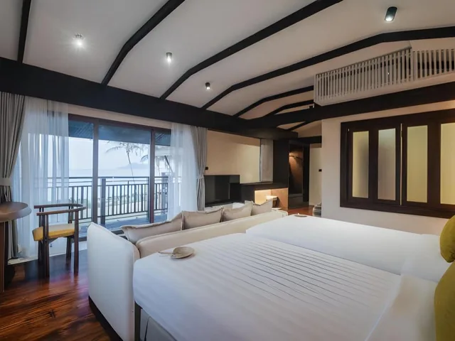 2 Bedrooms, Grand, Pool, Luxury, Villa, King Bed, Beach Front، Barcelo Coconut Island 2/6
