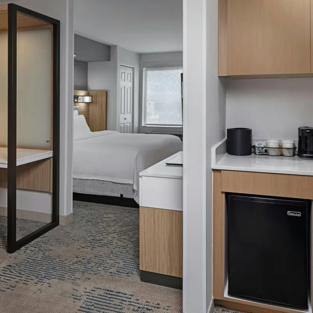 جناح بسرير كينج مع سرير سحّاب إضافي مع أريكة لذوي الإعاقة، SpringHill Suites Lancaster Palmdale 10/10