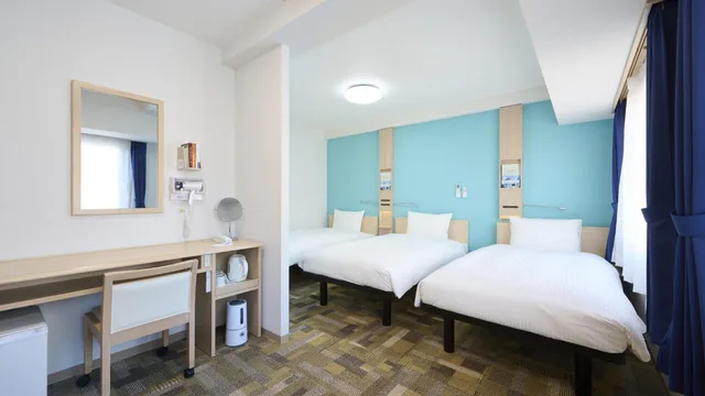 غرفة ثلاثية للمدخنين، Toyoko Inn Kyoto Nijojo Minami 1/1