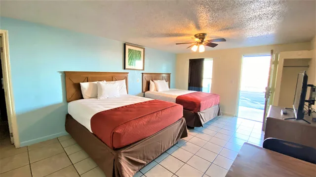 غرفة بريميوم بسريرين كينج بمطبخ صغير، OYO Hotel Rockport- Bay View 2/4