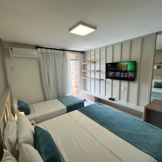 غرفة كومفورت ثلاثية، Gran Lencois Flat Residence 10/10