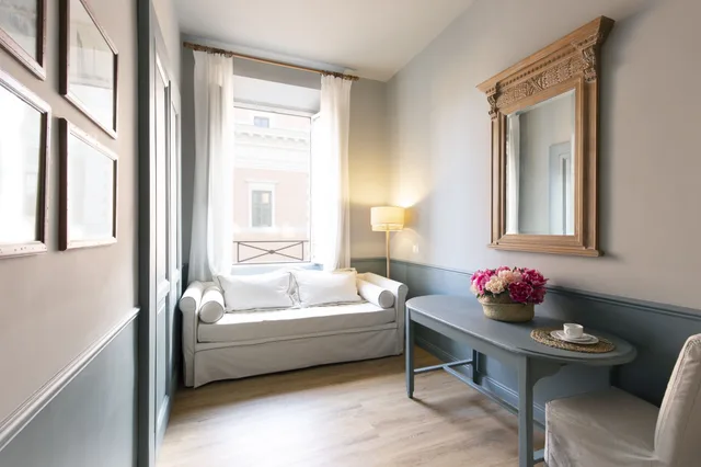 جناح جونيور بسرير كوين وسريرين منفصلين بمطبخ صغير، Hotel Donna Francesca 10/10