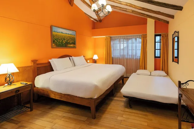 غرفة ثلاثية بسريرين منفصلين، Amerindia Hotel 3/9