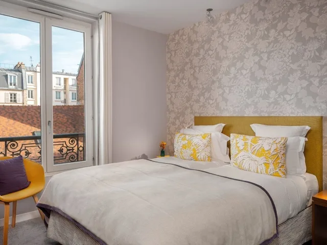 غرفة قياسية بسريرين منفصلين، Hotel Le Mareuil 1/10