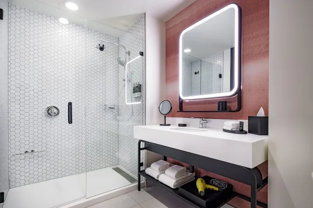 غرفة بسريرين كوين بإطلالة على المدينة في طابق مرتفع، Hyatt Centric Buckhead Atlanta 2/2
