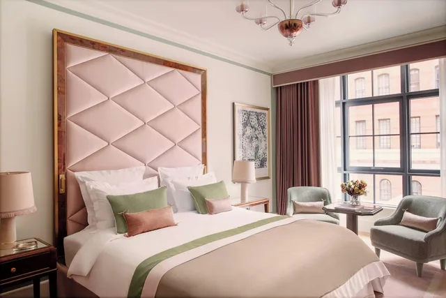 غرفة ديلوكس بسرير كينج لذوي الإعاقة، Hotel Barriere Fouquet's New York 1/1