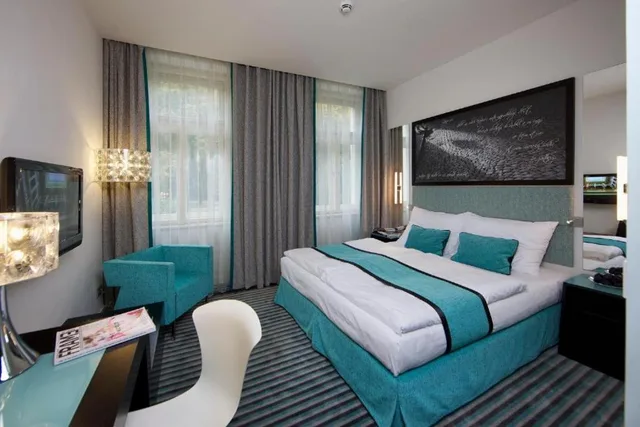 غرفة بسرير كينج، Red And Blue Design Hotel Prague 9/10