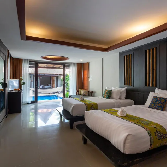 2 Bedrooms, Pool, Villa, Double Bed، Railay Bay Resort And Spa 1/5
