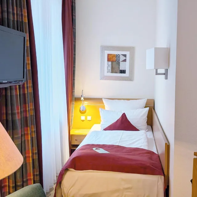 غرفة مريحة مفردة، Select Hotel Tiefenthal 1/8